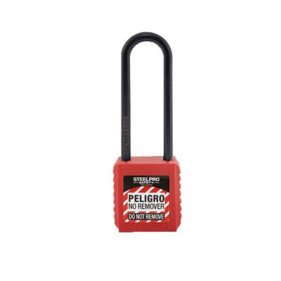 Candado X10 dielectrico long Steelpro