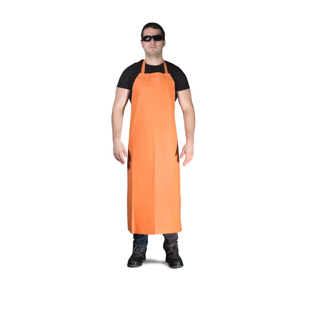 Mandil de PVC Naranja Clute