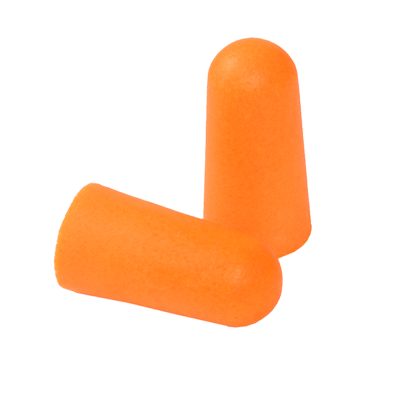 Protectores Auditivos Tipo Tapon Autoexpandible Desechable Sin Cordón Steelpro